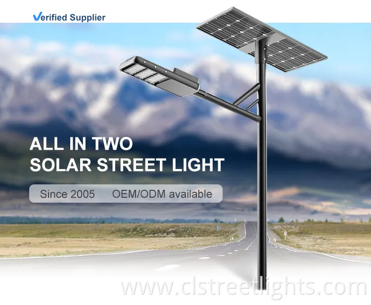Factory Direct Sales of Solar Street Lighting for Outdoor Use Gardens Light